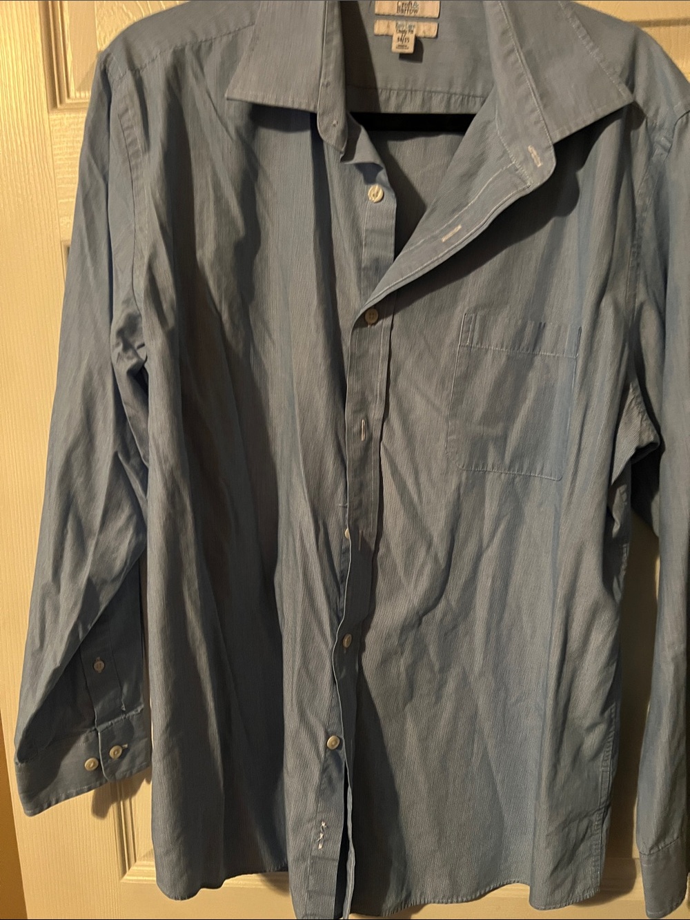 croft & barrow Light Blue Men's Shirt Jacket